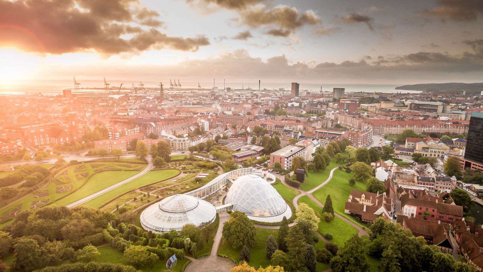 Aarhus from above