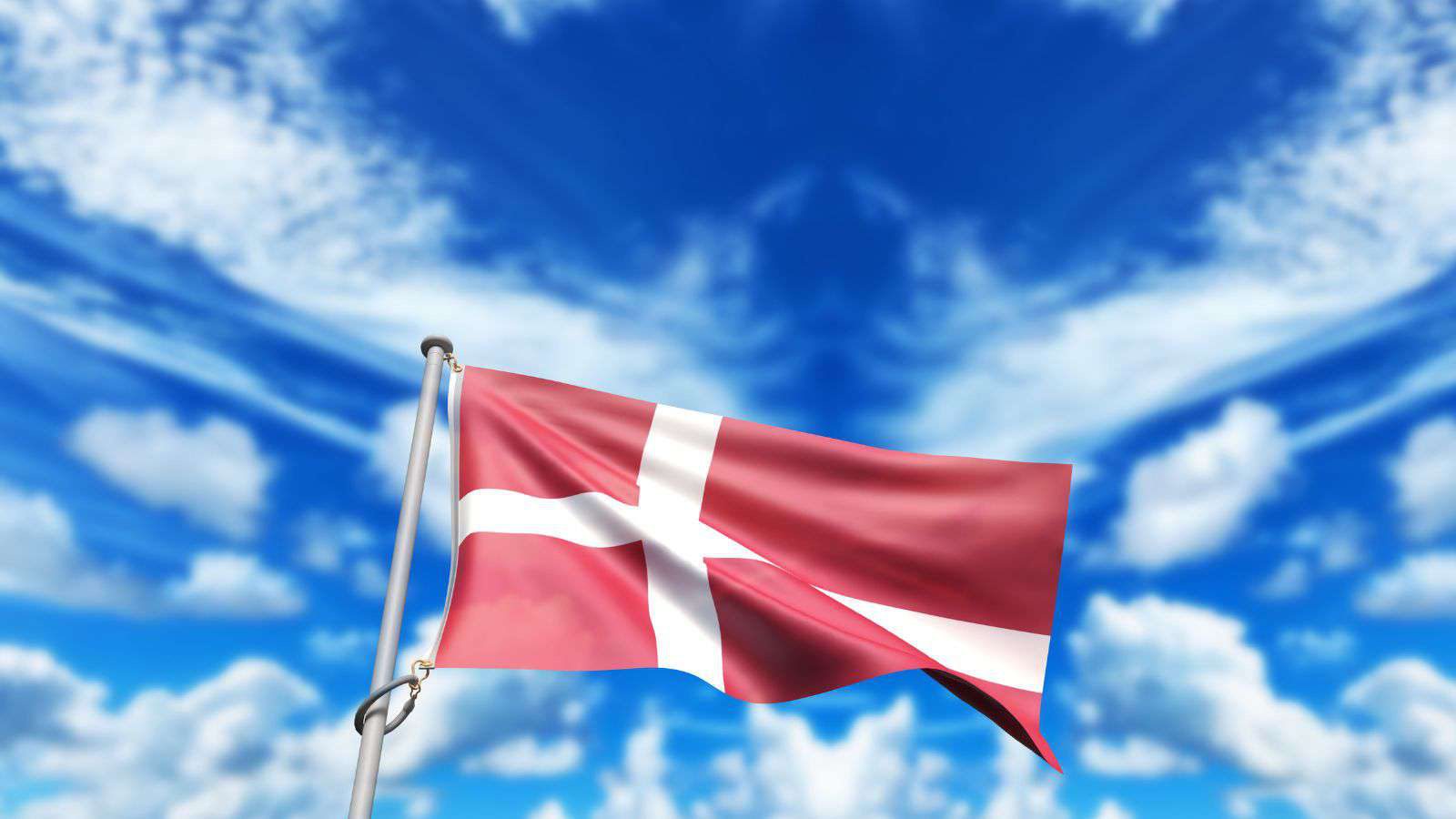 The Danish flag, Dannebrog